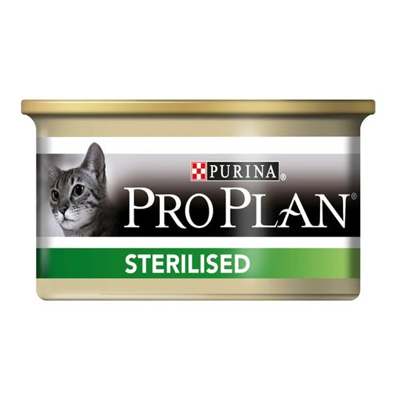 Purina - Alimento per gatti - Pro Plan Sterilized Salmone e Tonno 85gr
