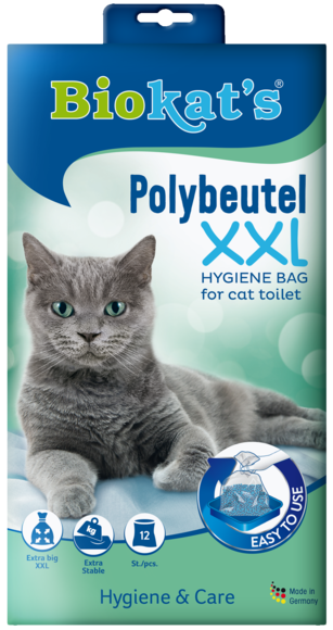 Biokat’s - Articolo per gatti - Sacchetti XXL per Toilette 12pz