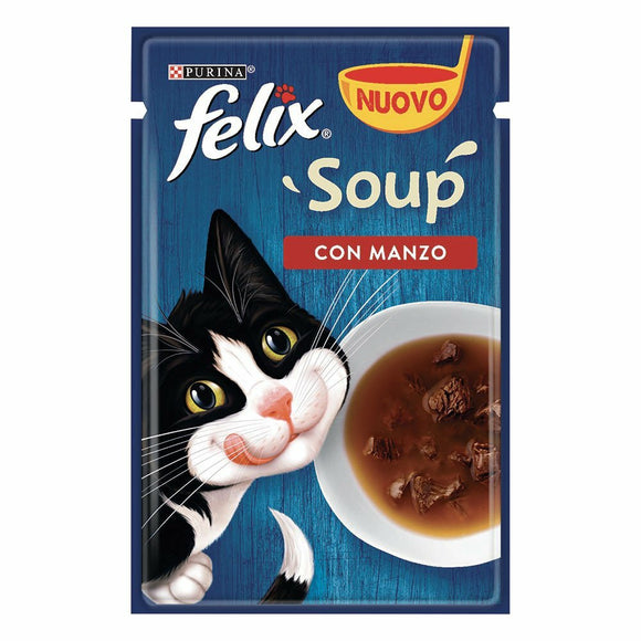 Purina - Alimento per gatti - Felix SOUP da 48gr