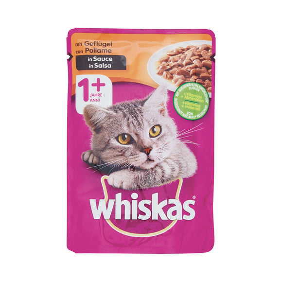 Whiskas - Alimento per gatti - WHI CORE 1+ POLLAME 100gr