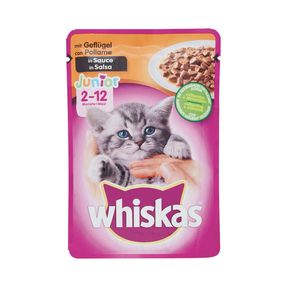 Whiskas - Alimento per gatti - JUNIOR POLLO 100gr