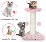 Nobleza - articolo per gatti - Tiragraffi per gatto a colonne con palle laterali