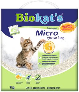 Biokat’s - Articolo per gatti - Micro Fresh in argilla naturale 7kg