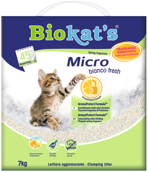 Biokat’s - Articolo per gatti - Micro Fresh in argilla naturale 7kg