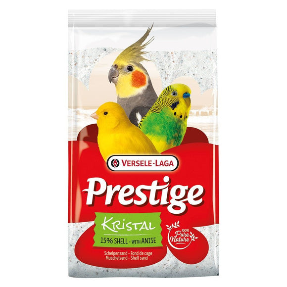 Versele Laga - Articolo per uccelli - Sabbia Kristal Fondo Gabbia Prestige 5kg
