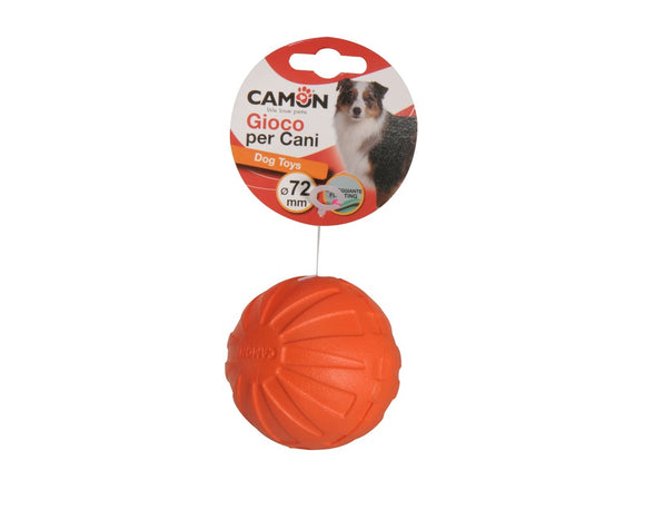Camon - Articolo per cani - Palla in EVA colore arancione