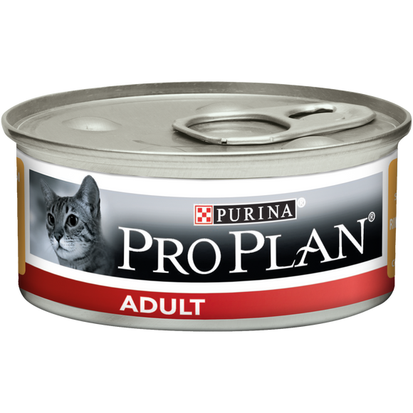Purina - Alimento per gatti - Pro Plan Adult Patè con Pollo 85gr