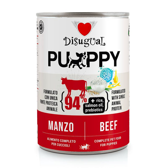Disugual ‑ Alimento per cani ‑ Patè puppy da 400gr