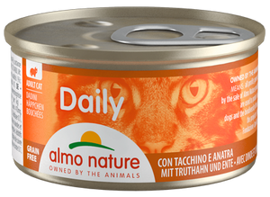 Almo Nature - Alimento per gatti - Daily Dadini + gusti 85gr