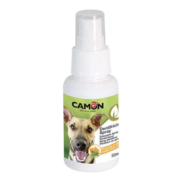 Camon - Articolo per cani e per gatti - Orme Naturali Dentifricio spray 50ml