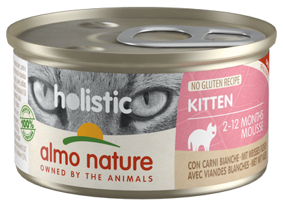 Almo Nature - Alimento per gatti - Holistic Kitten Carni Bianche 85gr