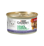Purina - Alimento per gatti - GOURMET nature's creations + gusti da 85gr