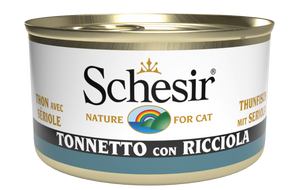 Schesir - Alimento per gatti - Tonnetto con ricciola 85gr