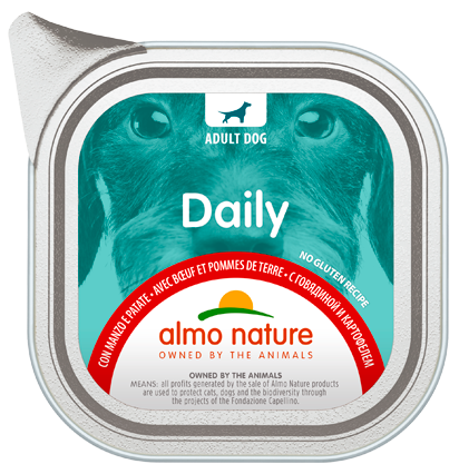 Almo Nature - Alimento per cani - Daily con Manzo e Patate