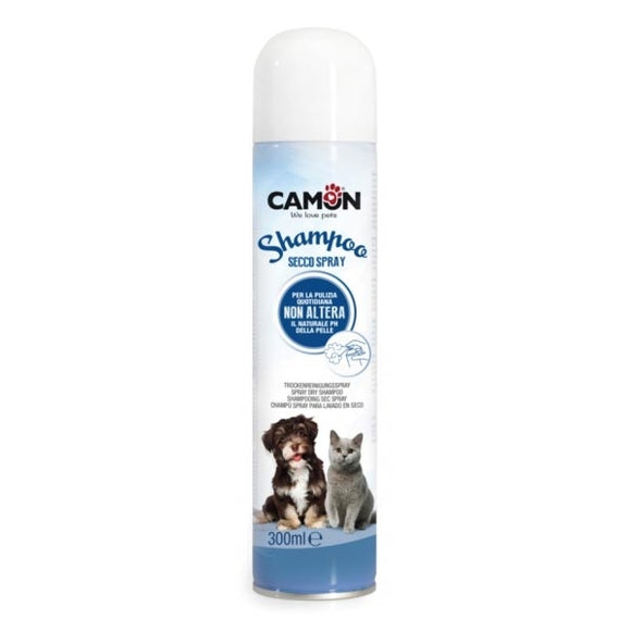 Camon - Articolo per cani - Shampoo Secco Spray 300ml