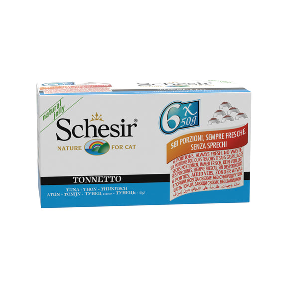 Schesir - Alimento per gatti - Tonnetto multipack 6x50gr