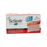Schesir - Alimento per gatti - Tonnetto con gamberetti multipack 6x50gr