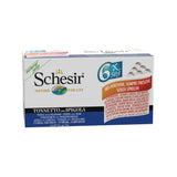 Schesir - Alimento per gatti - Tonnetto con spigola multipack 6x50gr