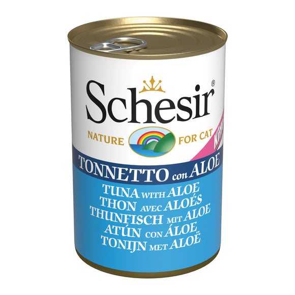 Schesir - Alimento per gatti - Tonnetto con aloe KITTEN 140gr