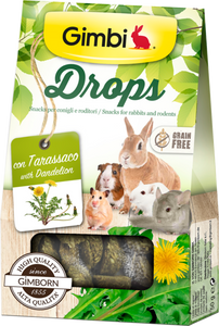 Gimbi - Alimento per roditori - Drops con tarassaco 50gr