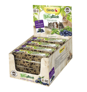 Gimbi - Alimento per roditori - BigSticks con mirtilli 70gr