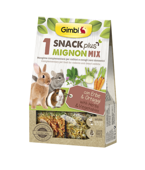 Gimbi - Alimento per roditori - Snack PLUS MIGNON MIX 1 50gr