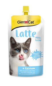 GimCat - Alimento per gatti - Doy Pack Latte liquido 200ml