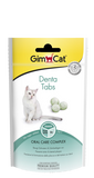 GimCat - Alimento per gatti - Denta Tabs Elimina placca 40gr