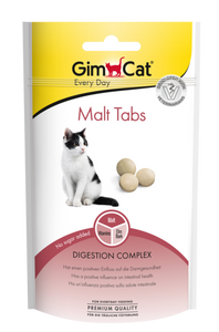 GimCat - Alimento per gatti - Malt tabs Positivo per l'Intestino 40gr