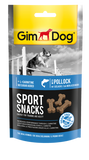 GimDog - Alimento per cani - Sport Snacks con Merluzzo 60gr