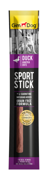 GimDog - Alimento per cani - Sport Stick + gusti da 12gr