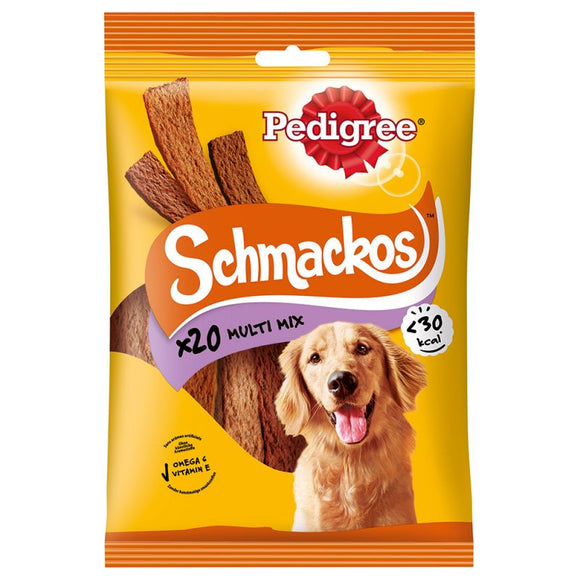 Pedigree - articolo per cani - Schmackos multi mix 20pz 144gr