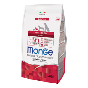 Monge - Alimento per cani - Natural Mini Adult 800gr