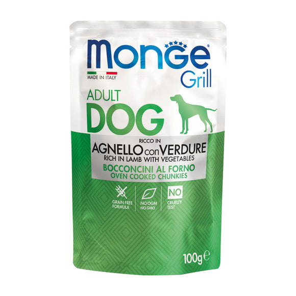 Monge - Alimento per cani - Grill buste da 100gr