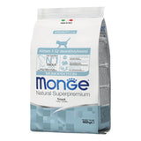 Monge - Alimento per gatti - Natural Superpremium Kitten TROTA 400gr
