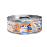 Monge - Alimento per gatti - NATURAL TONNO DEL PACIFICO/SALMONE 80gr