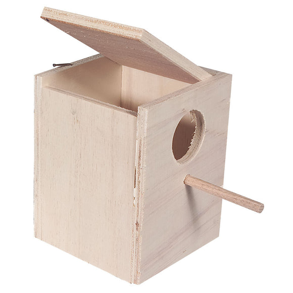 Versele Laga - Articolo per uccelli - Nido in legno Cocorite grande 20X13.5