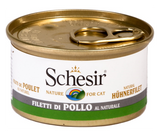 Schesir - Alimento per gatti - Filetti di pollo al naturale 85gr