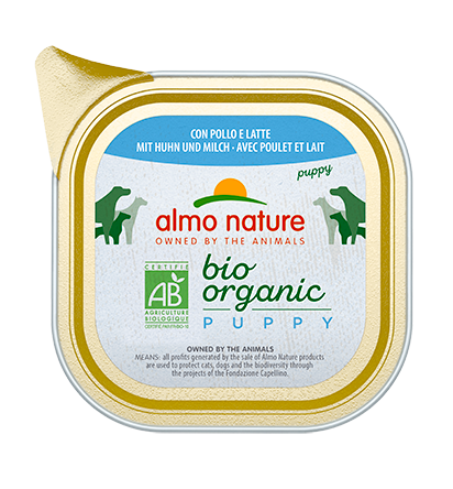 Almo Nature - Alimento per cani - Bio Organic Puppy con Pollo e Latte