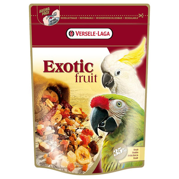 Versele Laga - Alimento per uccelli - EXOTIC FRUIT Pappagalli 600gr