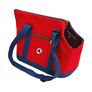 Croci – Articolo per cani e per gatti – Trasportino Giselle rosso/blu