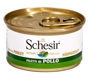 Schesir - Alimento per gatti - Filetti di pollo 85gr
