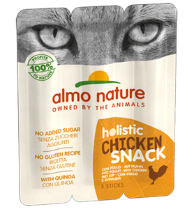 Almo Nature - Alimento per gatti - Holistic Snack con Pollo 3x5gr