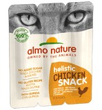 Almo Nature - Alimento per gatti - Holistic Snack con Pollo 3x5gr