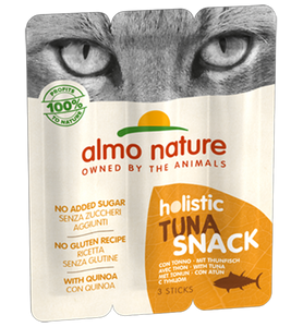 Almo Nature - Alimento per gatti - Holistic Snack con Tonno 3x5gr