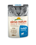 Almo Nature - Alimento per gatti - Holistic Sterilised/Anti-Hairball/Digestive Help/Urinary Support da 70gr