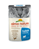 Almo Nature - Alimento per gatti - Holistic Sterilised/Anti-Hairball/Digestive Help/Urinary Support da 70gr