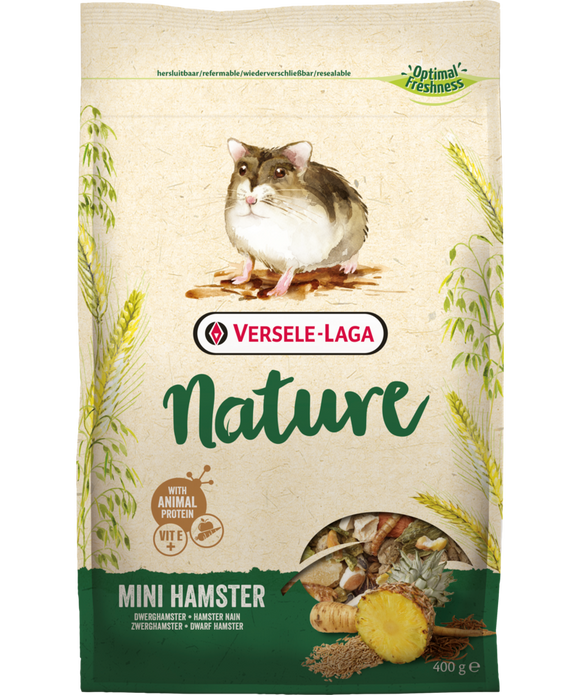 Versele Laga - Alimento per roditori - Nature Mini Hamster 400gr