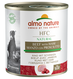 Almo Nature - Alimento per cani - HFC Natural con Manzo e Prosciutto 290gr