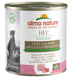 Almo Nature - Alimento per cani - HFC Natural con Vitello e Prosciutto 290gr
